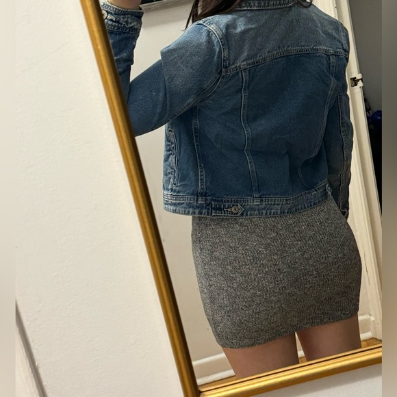 Atmosphere gray mini dress- mint condition - Picture 4 of 4